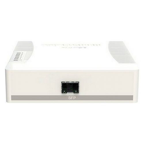 Commutateur Réseau de Bureau Mikrotik CSS106-1G-4P-1S PoE LAN 100/1000 Blanc