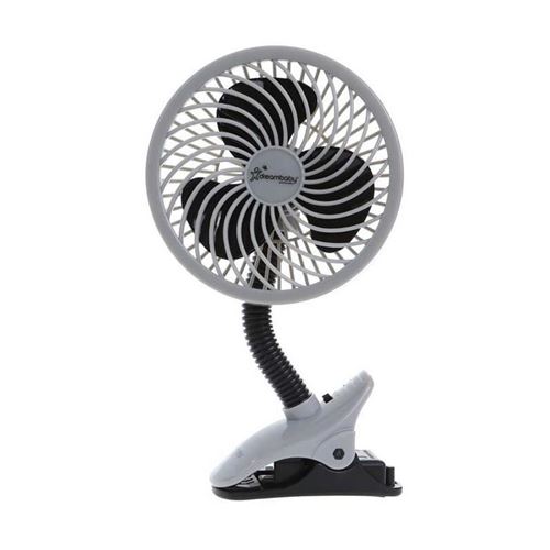 dreambaby ventilateur de poussette a clipser strollerbuddy deluxe ezy-fit - noir