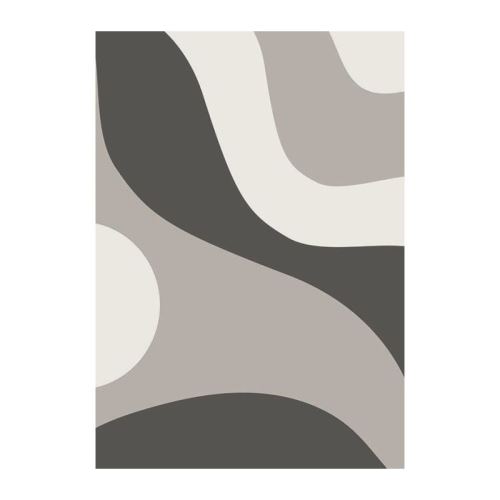 tapis goran 6246-2 - gris - 120 x 170 cm
