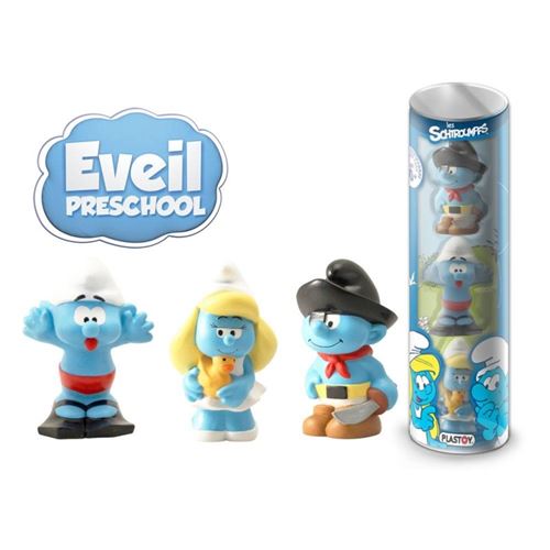 Figurines Éveil PLASTOY Les Schtroumpfs 3 figurines Pour enfants de et plus - vue 5