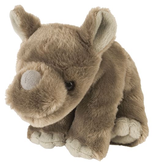Wild Republic Marron Peluche Rhino Junior 20 Cm En Peluche