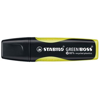 Surligneur Green Boss jaune