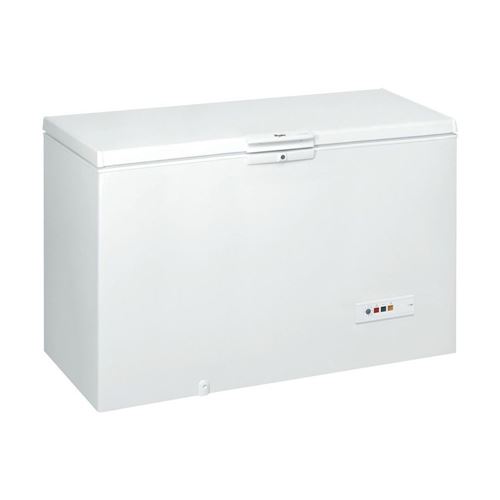 Whirlpool WHM4600 - Congélateur coffre - pose libre - largeur : 140.5 cm - profondeur : 69.8 cm - hauteur : 91.6 cm - 437 litres - classe A+