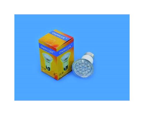 Ampoule LED pour effet lumineux Omnilux 88555516 230 V E27 1 W blanc