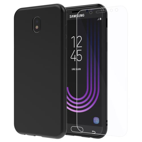 Galaxy J5 2017 Coque + Vitre En Verre Trempé Houss