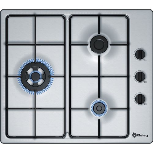 Balay 3etx463mb encastrer gaz Argent plan cuisson