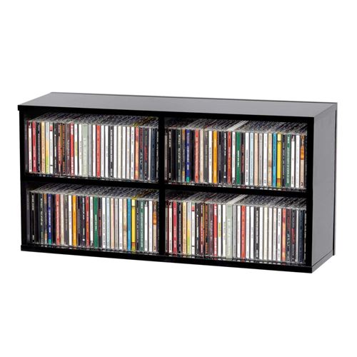 Glorious CD Box 180 meuble CD, noir