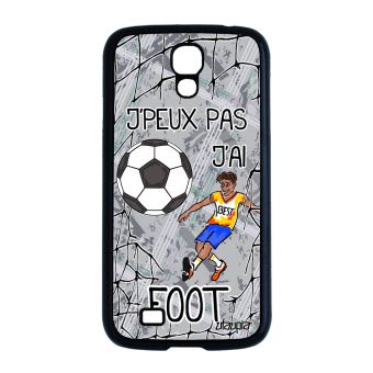 Coque Silicone Pour Galaxy S4 J Peux Pas J Ai Foot Drole Football Humour Samsung Etui Pour Telephone Mobile Achat Prix Fnac