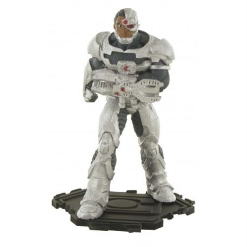 Comansi playfigure Justice League - Cyborg 9 cm blanc