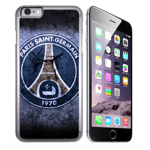 Coque pour iPhone 6 Plus et iPhone 6S Plus psg logo grunge