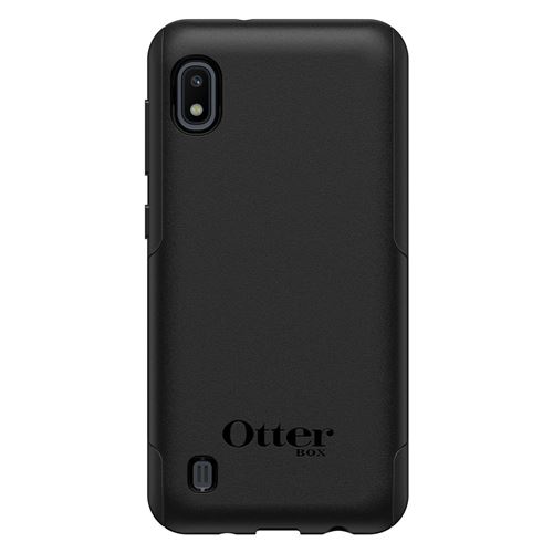 OtterBox Commuter Lite - Achterzijde behuizing voor mobiele telefoon - polycarbonaat, synthetisch rubber - zwart - voor Samsung Galaxy A10