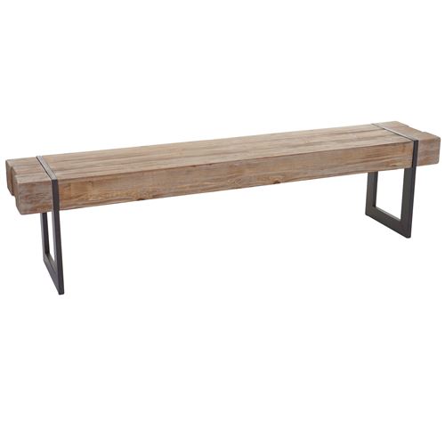Banc Salle à Manger MENDLER HWC-A15, Sapin Massif Rustique 160cm