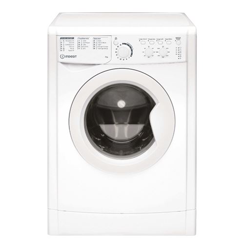 Indesit EWC71252WFR N - Machine à laver - largeur : 60 cm - profondeur : 52 cm - hauteur : 85 cm - chargement frontal - 46 litres - 7 kg - 1151 tours/min - blanc