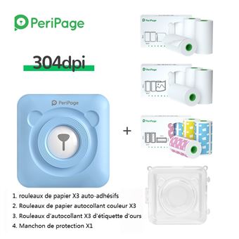 Mini imprimante thermique Peripage Bluetooth portable avec 10 rouleaux de  papier d'impression - Rose - Imprimante Photo - Achat & prix