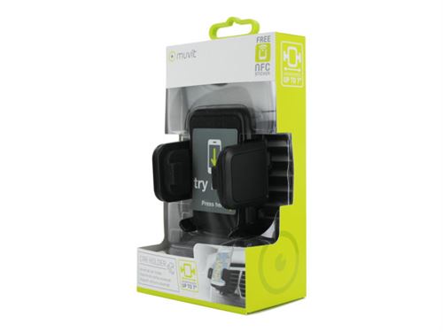 Muvit - plaque d'adaptation du support de téléphone portable pour voiture