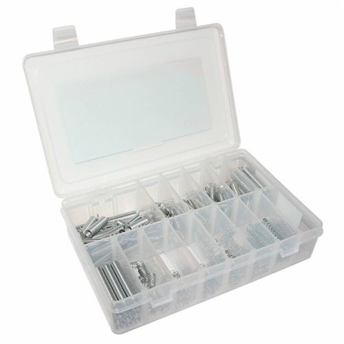 Ressort par expansion et par compression 11 et 9 tailles (assortiment) (boite de 200 pieces)