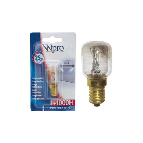 Whirlpool Ampoule Four E14 T25 - 25W - 220V Longueur 55Mm X Diam 23Mm