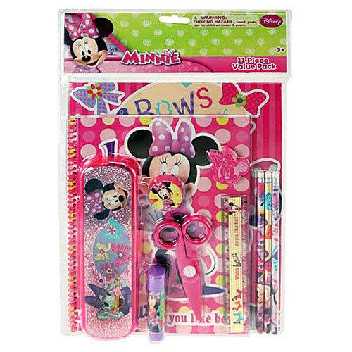 Minnie Mouse 11 Piece fixe Value Pack