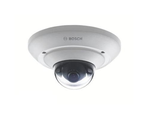 Bosch FLEXIDOME IP micro 2000 HD - Caméra de surveillance réseau - dôme - couleur (Jour et nuit) - 1280 x 720 - Focale fixe - audio - LAN 10/100 - MJPEG, H.264 - CC 12 - 24 V / PoE