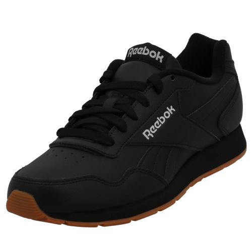 Chaussures basses cuir ou simili Reebok Royal glide black/wht Noir taille : 42 réf : 18846