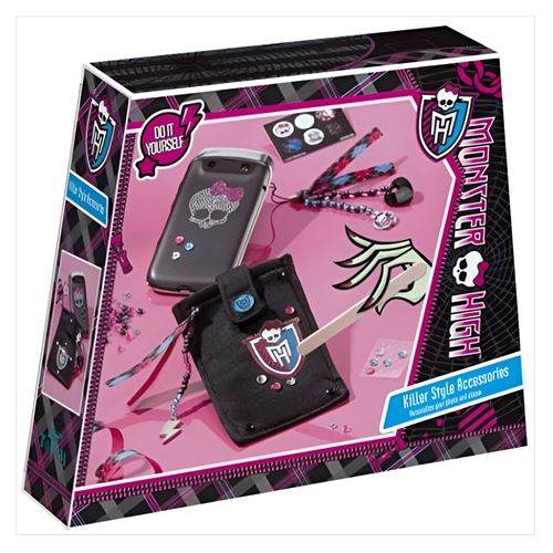 Coffret créatif accessoires téléphone Monster High