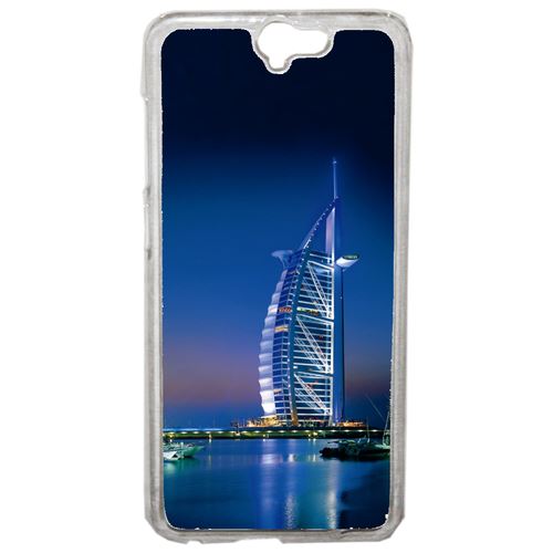 Coque Dubai Compatible Htc One A9 Transparent