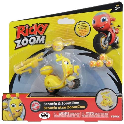Giochi Preziosi - Ricky Zoom - RCY10300 - Personnage / Figurine - 8cm - Scootio et sa Zoomcam