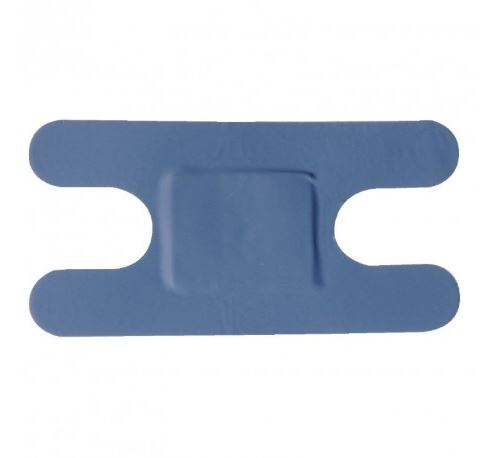 Pansements articulaires bleus standards