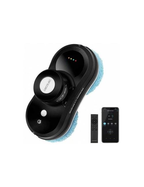 Robot Lave-Vitres Intelligent Cecotec WinDroid 870 Connected 80W Noir