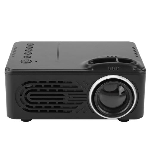 814 Mini-projecteur HD numérique multifonctions noir 1080P 100-240V (EU)