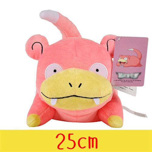 Peluche Pokémon Slowpoke Tomy 25 cm - Rose