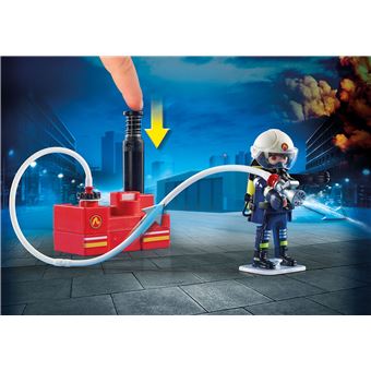 Playmobil City Action 9468 Pompiers avec matériel d'incendie