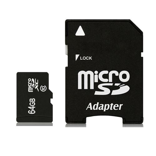 Carte mémoire Micro SD SDXC 64 Go Gb classe 10 tablette smartphone MP3