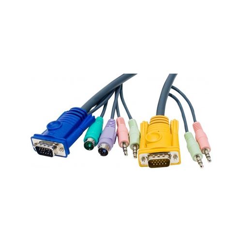 ATEN 2L-5303P - kabel voor toetsenbord / muis / video / audio - 3 m