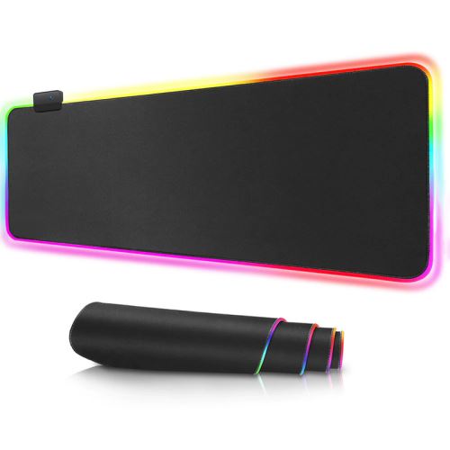 Tapis de Souris ,jeux vidéos LED Lumineuse,XXL