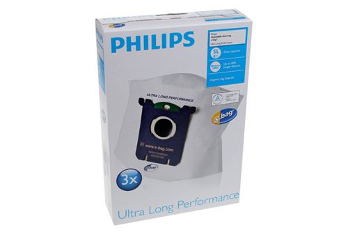 Sac Aspirateur Philips S-Bag Ultra Long Fc8027