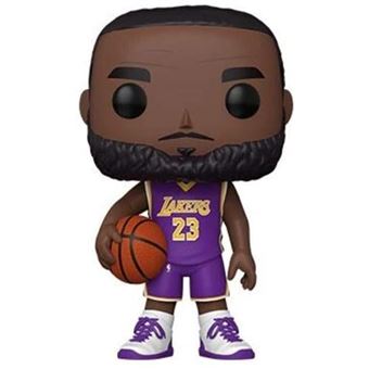 Figurine Funko Pop NBA Lakers 10" LeBron James Purple Jersey