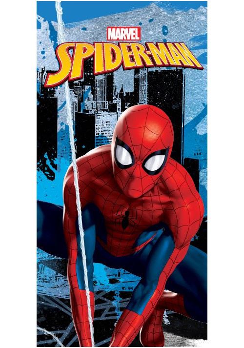 Carbotex serviette de plage Spider-Man 140 x 70 cm polyester