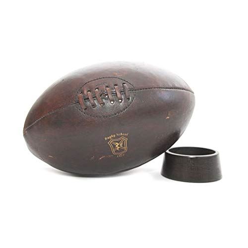 Victorian De Honorem Ballon Rugby Vintage Marron Fonce Ballon Rugby Decoration Avec Socle En Bois Ballons Achat Prix Fnac