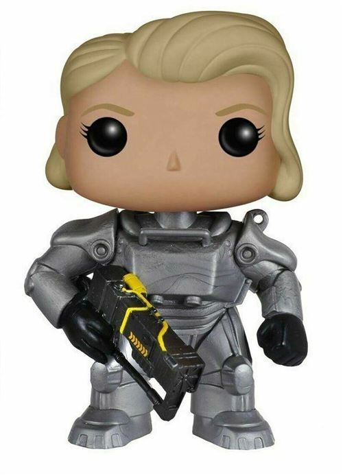 Figurine Fallout - Female Warrior In Power Armor Exclu Pop 10cm