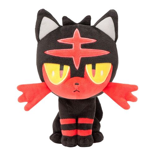 Poupée en peluche Poke Litten (Nyabi) Pokemon Center Original (6.5-inch)