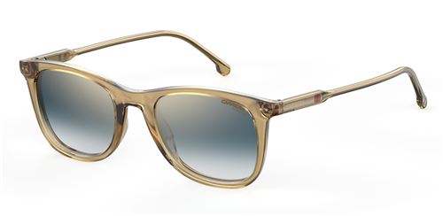 Carrera Eyewear lunettes de soleil 197/S unisexes jaune-or avec lentille bleue