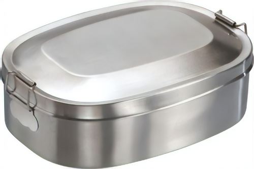 Mato boîte à lunch Break en acier inoxydable 16 cm argenté