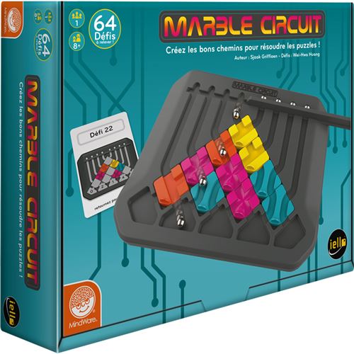 IELLO Jeu  Marble Circuit- - Jeu de societe