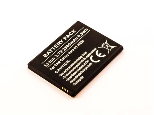 Battery SAM Galaxy Note, GT-I9220, Li-ion, 3,7V, 2500mAh, 9,3Wh