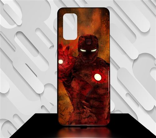 Coque pour Galaxy PLUS S20+ IRON MAN COMICS 03