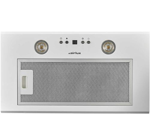 Airlux AHF571WH - Hotte - groupe filtrant - Niche - largeur : 47.7 cm - profondeur : 26.2 cm - evacuation & recyclage - blanc