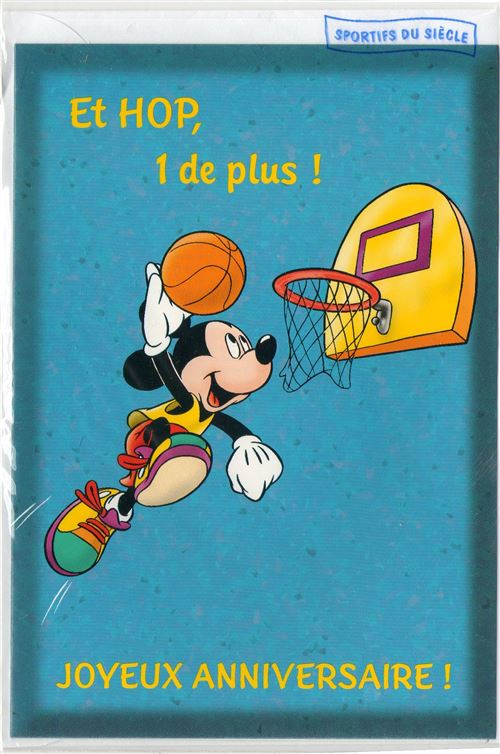 Carte D Anniversaire Mickey 34 Jeux D Eveil Achat Prix Fnac