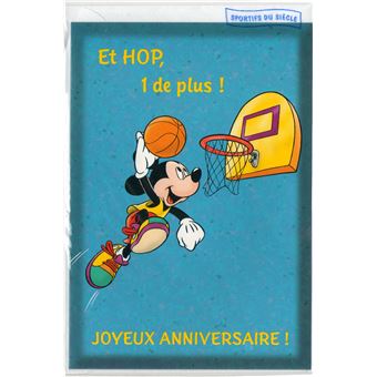 Carte D Anniversaire Mickey 34 Jeux D Eveil Achat Prix Fnac