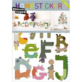 Ecole Sticker Adhésif Mural Autocollant Alphabet Des Animaux Par